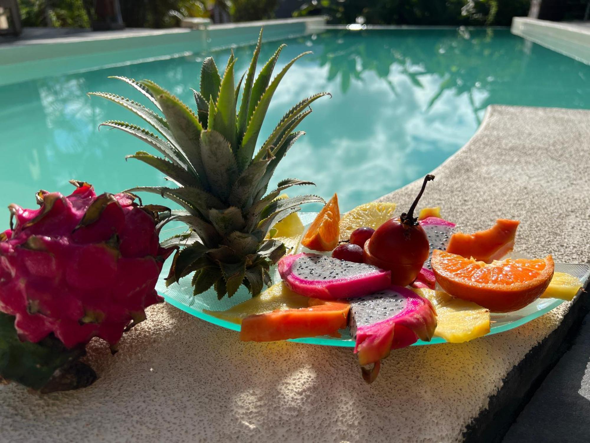 Villa Ti Moon, Entre Deux, Piscine 외부 사진